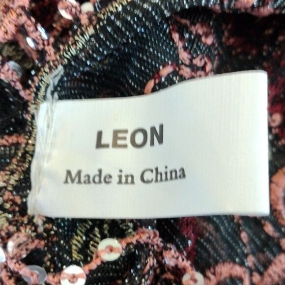 Leon Embellished Fringed Long Scarf Fairycore Ethereal - Picture 7 of 11